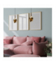 Lampa wisząca LUGANO GOLD 1xE14, Milagro ML8815