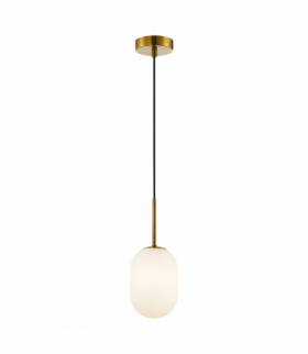 Lampa wisząca ALIAS GOLD 1xG9 fi 120, Milagro ML0317