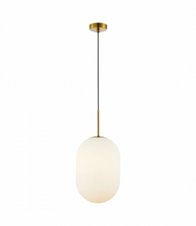 Lampa wisząca ALIAS GOLD 1xE14 fi 240, Milagro ML0318