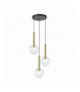 Lampa wisząca NIKO GOLD 3xG9, Milagro ML0332