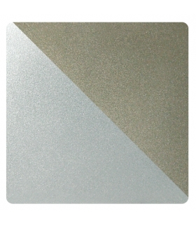 TON GG-1C/18/16 Gniazdo głośnikowe pojedyncze , SREBRO/SATYNA