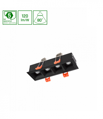 MINI28 ALLDAY INSPIRE IN DARK LIGHT 80st CZARNY 830 17W 230V 280mm CZARNY Spectrum WOJP07108