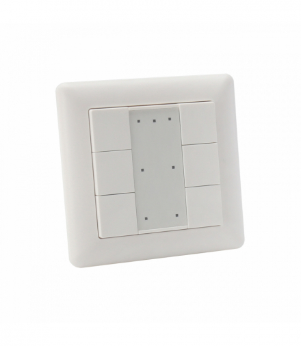Włącznik 6 przyciskowy DALI-2 programowalny z Master USB SPECTRUM Spectrum WOJ+06948