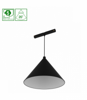 SYSTEM SHIFT - HANGIT CONE OPRAWA ZWIS NA SZYNOPRZEWÓD fi245x185mm 6W 5 LAT GW. Spectrum WLD+40060