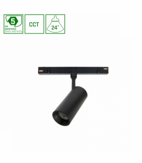 SYSTEM SHIFT SMART- SPOT S oprawa kierunkowa 35x140x178mm 6W 24st czarny CCT/DIM 5 lat gw. Spectrum WLD+40004_SMART