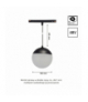 SYSTEM SHIFT SMART- GLOBE P oprawa kula zwis fi100 (815mm kabel) 5W 165st czarny CCT/DIM 5 lat gw.. Spectrum WLD+40001_SMART
