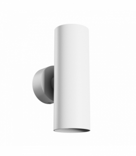 OPRAWA SQUALLA VARIOSA TUBO 2XGU10 KINKIET 230V IP20 55X160X90MM BIAŁY OKRĄGŁA Spectrum SLIP006017