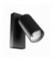 KINKIET Z WYŁĄCZNIKIEM SQUALLA VARIOSA SWITCH GU10 230V IP20 55x100MM CZARNY OKRĄGŁA Spectrum SLIP006022