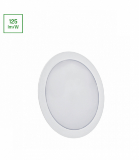 ALGINE ECO 2w1 NATYNK-PODTYNK DOWNLIGHT 12W NW 230V 110st IP20 IK06 170x35mm BIAŁY okrągła Spectrum SLI037028NW_PW