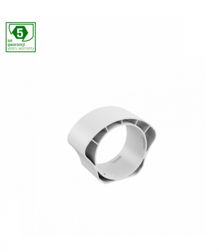 LIMEA VARIO łącznik prosty BIAŁY Spectrum SLI047008