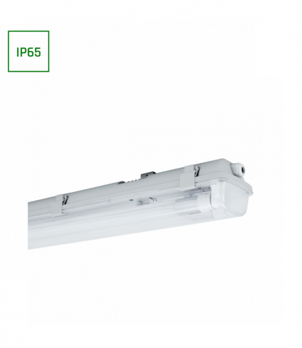 LIMEA LED TUBE HERMETYK G13 2X60 250V IP65 710x100x85 MM SZARY H Spectrum SLI028014_H