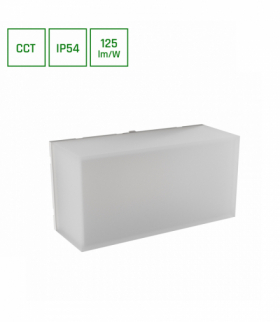 SCATOLLO 8W CCT 230V IP54 200x100x75MM BIAŁY ELEWACYJNA Spectrum SLI003037CCT_PW