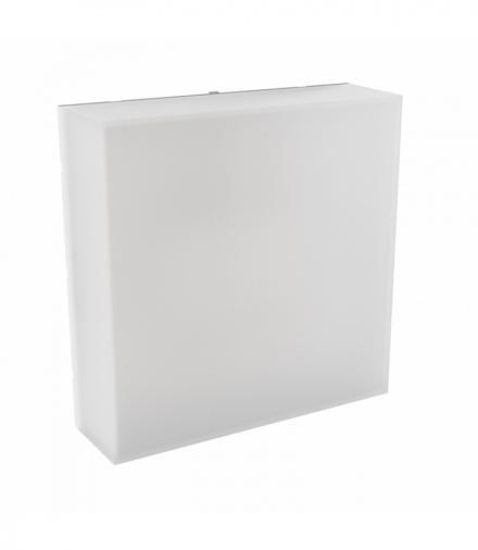 SCATOLLO 20W CCT 230V IP54 250x250x75MM BIAŁY ELEWACYJNA Spectrum SLI003038CCT_PW