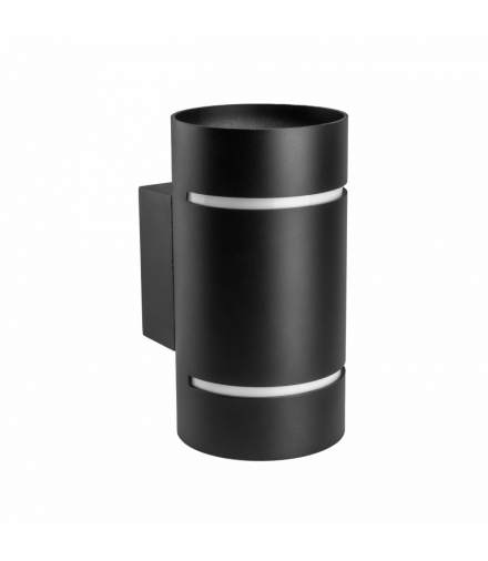 KINKIET SQUALLA LUMO G9 230V IP20 80x150 CZARNY OKRĄGŁY Spectrum SLIP006014