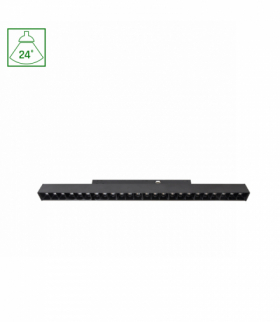 SYSTEM SHIFT BASIC - GRID M oprawa liniowa 330mm 18W 3000K czarny Spectrum WLD+70011WW