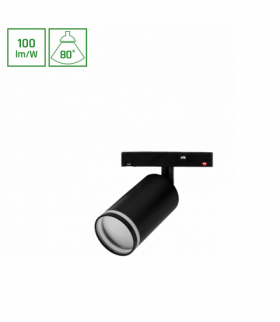 SYSTEM SHIFT BASIC - SPOT S RING oprawa kierunkowa 55x100x160mm 6W 3000K czarny Spectrum WLD+70012WW