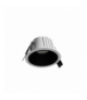 ORBITO DOWNLIGHT 10W WW 230V 40st IP44 Ra90 UGR19 97X65MM BIAŁY/CZARNY MAT okrągła 5 lat gw Spectrum SLI043018WW_PW