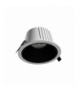 ORBITO DOWNLIGHT 14-27W WW 230V 40st IP44 Ra90 UGR19 169X95MM BIAŁY/CZAR.MAT okr. regulacja mocy 5 Spectrum SLI043020WW_PW