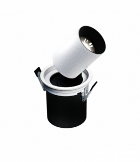 IN OUT - Model M - oprawa wysuwana, 12W, 36°, 100x110 mm, kolor biały Spectrum WLD+20121_ZASILACZ