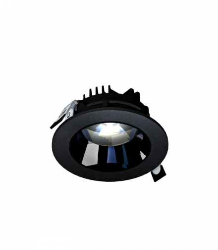 MIRROR - Model M - oprawa podtynkowa, 14W, 30°, 130x58 mm, kolor czarny Spectrum WLD+20032_ZASILACZ