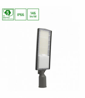 Lampa uliczna LED STREETOS 100W NW 230V 130/80st IP66 IK09 536x166x77mm SZARY 5 lat gw. Spectrum SLI027015NW_PW