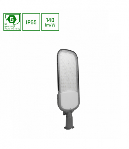 Lampa uliczna LED STREETOS 2 200W NW 230V 145/75st IP65 IK09 755x253x124mm SZARY CZUJNIK ZMIERZCHU 5 LAT GW. Spectrum SLI027019NW_PW