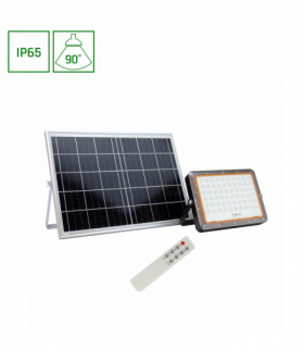 Naświetlacz solarny 200W z pilotem NOCTIS SOLARIS 2 CW 90st IP65 IK04 230x172x39mm+390x300x17mm CZARNY 3 lat gw. Spectrum SLI029064CW