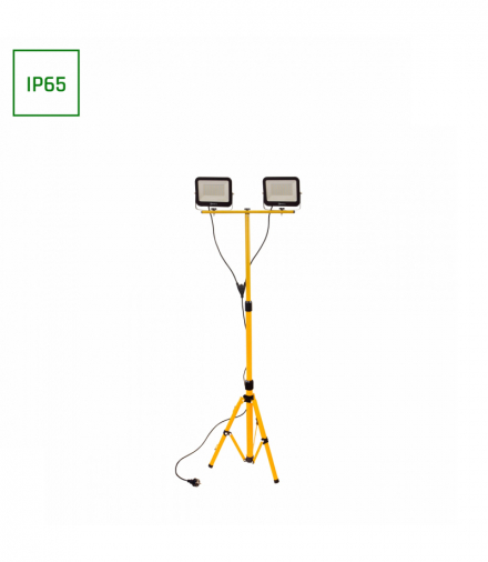 ZESTAW TRIPOD STATYW + NOCTIS 2X50W NW 230V 110st IP65 205x170x30mm (+ 2000mm KABEL) SPECTRUM Spectrum SLI029051NW_TRIPOD_PW