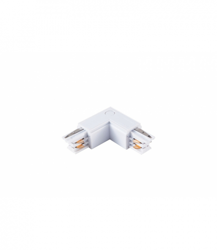 Łącznik Lampy Track Light Biały 3-obwodowy Typ: LU, Eko-Light ML7087