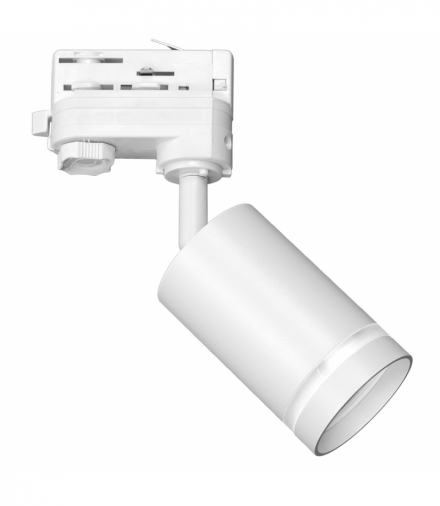 Track Spot Pipe Ring Biały 1xGU10 - 3-obwodowy, Milagro ML7670
