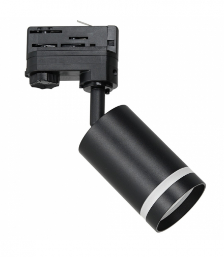 Track Spot Pipe Ring Czarny 1xGU10 - 3-obwodowy, Milagro ML7671