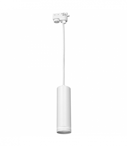 Pipe Ring Track Pendant Light White 1xGU10, Milagro ML7672