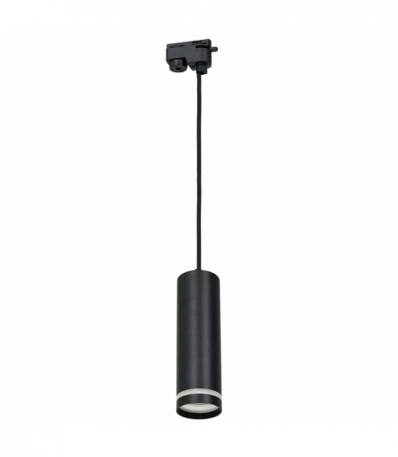 Pipe Ring Track Pendant Light Black 1xGU10, Milagro ML7673