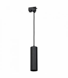 Pipe Track Pendant Light Black 1xGU10, Milagro ML7681