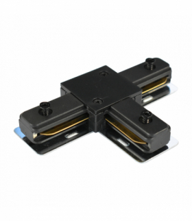 Łącznik T Track Czarny 1-Obwodowy v2.0, Milagro ML0712