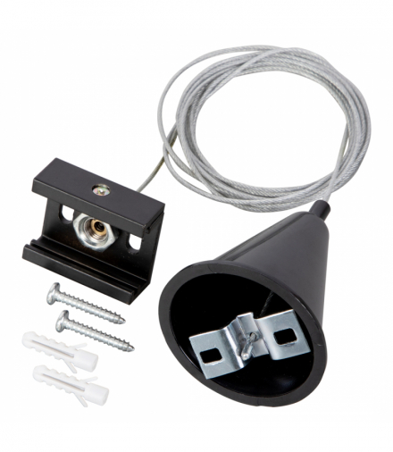 Zawiesie Prowadnica Track Czarny 3-Obwodowy, Milagro ML1195