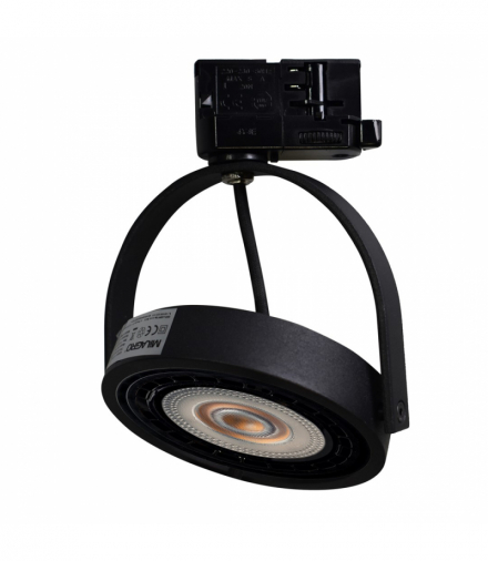 Oprawa Lugar Track Czarny 1xAR111 GU10 - 3-obwodowy, Milagro ML7057