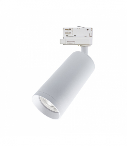 Oprawa Mica Track Biały 1xGU10 - 3-obwodowy, Milagro ML7058