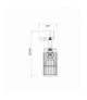 VERTICAL WHITE TRACK 1xGU10, Milagro ML0303