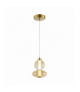 Lampa wisząca DAPHNE AMBER 12W, Ciepła 3000K, 1336lm, Milagro ML0345