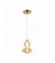 Lampa wisząca DAPHNE AMBER 12W, Ciepła 3000K, 1336lm, Milagro ML0345