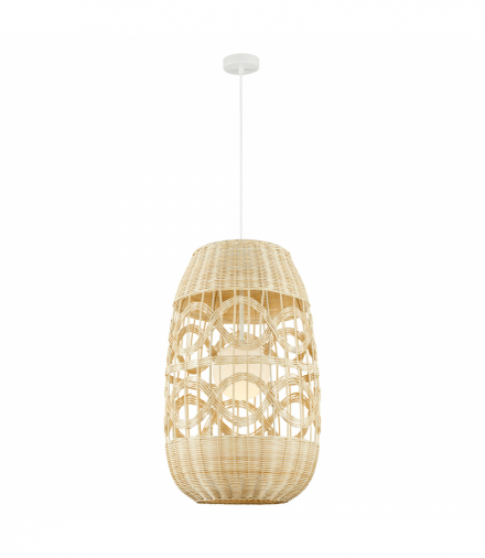 Lampa wisząca ARONA NATURAL 1xE14 fi 400, Milagro ML0353
