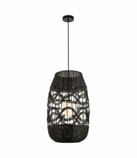 Lampa wisząca ARONA BLACK 1xE14 fi 400, Milagro ML0355