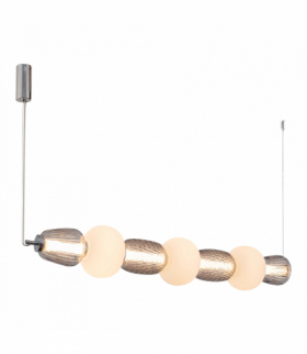 Lampa wisząca CARO SMOKED 42W LED, Ciepła 3000K, 5406lm, Milagro ML0366