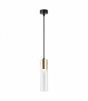 Lampa Wisząca Ricky Złoty 1xGU10, Milagro ML0845