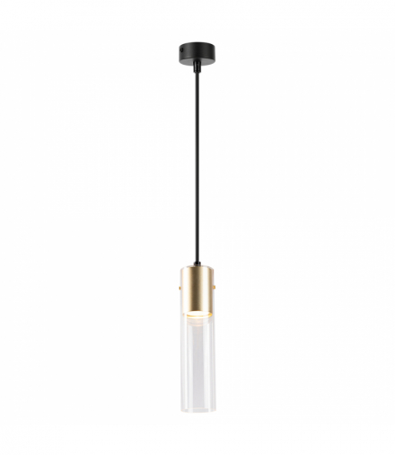 Lampa Wisząca Ricky Złoty 1xGU10, Milagro ML0845