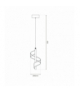 Lampa wisząca LARGO 10W LED, 4000K, 900lm, Milagro ML1041