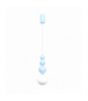 Lampa wisząca BOULE Blue 1xG9, Milagro MLP1027