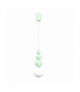 Lampa wisząca BOULE Mint 1xG9, Milagro MLP1028