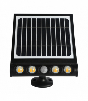 Lampa Solarna z czujnikiem ruchu Talent 8W IP65, Neutralna 4000K, 950Lm, Eko-Light EKO8328